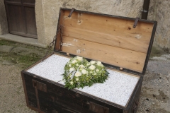 Herz in Holzkiste